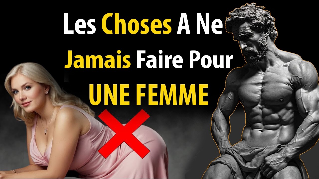 9 ERREURS Que Les HOMMES SAGES Évitent Avec Les FEMMES 🏛️ Stoïcisme