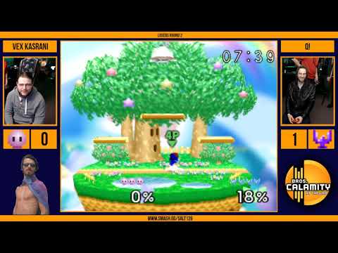 Ultra S@LT #126 | Vex Kasrani (Kirby) vs Q! (Falcon) Losers Round 2 - Melee
