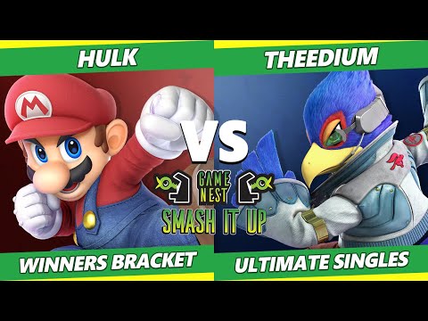 Smash It Up 24 - Hulk (Mario) Vs. Theedium (Falco) SSBU Ultimate Tournament
