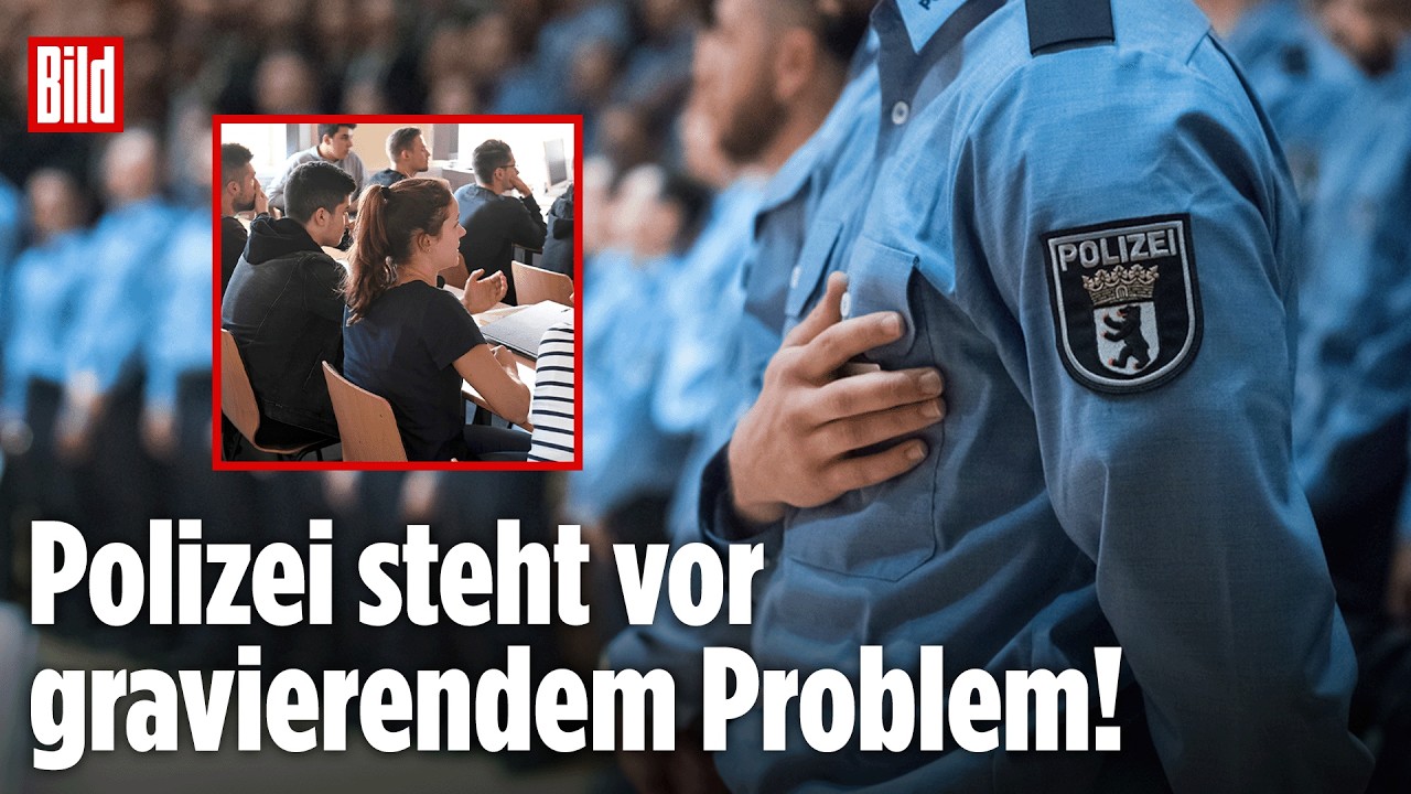 Deutsch-Test-Schock: Berliner Polizei verzweifelt an Bewerbern