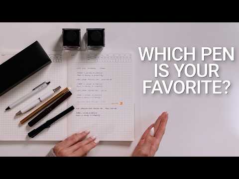 Luxury Pen Haul: The Most Aesthetic Pens + Swatches | Cloth & Paper