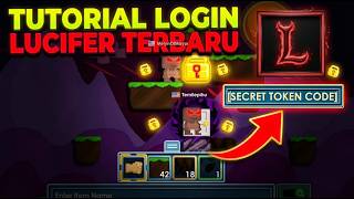 TUTORIAL LOGIN TOKEN BOT LUCIFER GROWTOPIA 2026