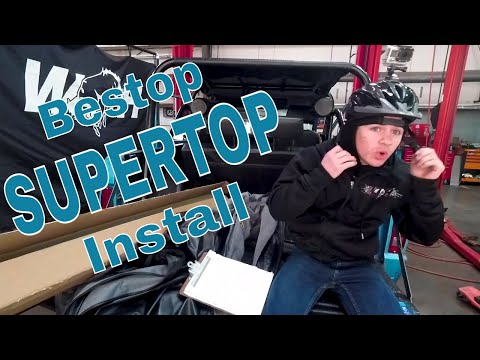 I DID IT! I Installed A Bestop SUPERTOP!