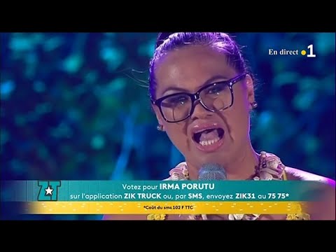 Finale Zik Truck Polynésie : prestation d'Irma Porutu #1
