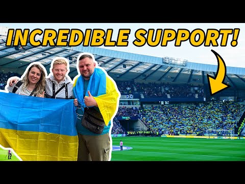 🇺🇦🤝🏴󠁧󠁢󠁳󠁣󠁴󠁿 UKRAINE WIN EMOTIONAL WORLD CUP QUALIFIER IN GLASGOW! Scotland 1-3 Ukraine