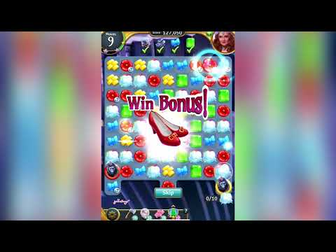 Wizard of Oz Magic Match Level 1228 - No Boosters