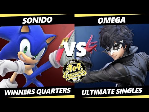 4o4 Smash Night 43 Winners Quarters - Sonido (Sonic) Vs. omega (Joker) SSBU Ultimate Tournament
