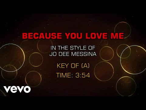 Because You Love Me - JoDee Messina