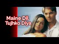 MAINE DIL TUJH KO DIYA SONU Sohail Khan Maine Dil Tuzko Diya Movie Full Audio Song