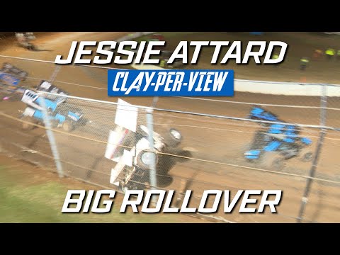 Sprintcars: Jessie Attard Big Rollover - Toowoomba Speedway