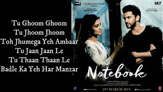 Bhumro (LYRICS) - Notebook I Zaheer Iqbal &amp; Pranutan Bahl | Kamaal Khan &amp; Vishal Mishra