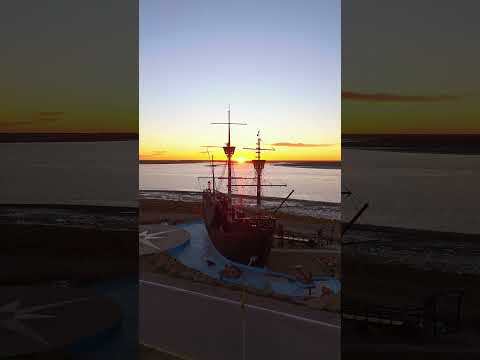 Puerto San Julián Patagonia Argentina 🇦🇷 #videodronesanjulian