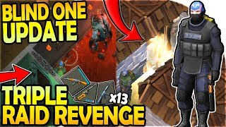NEW BLIND ONE BOSS UPDATE - TRIPLE RAID REVENGE - Last Day on Earth Survival Update 1.10.1