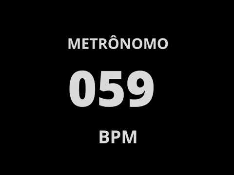59 BPM METRONOME BEAT DRUM