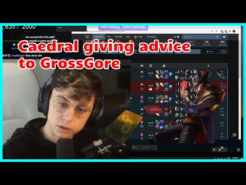 Caedrel on GrossGores Twisted Fate