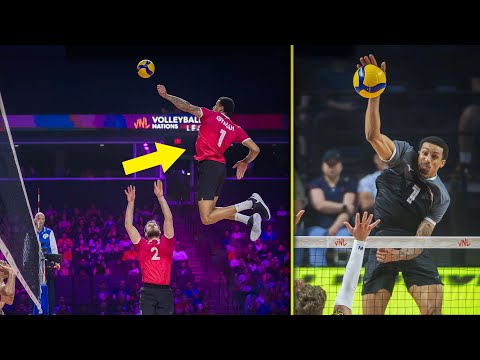 Daenan Gyimah | Spike 382cm | Monster of the Vertical Jump | VNL 2025