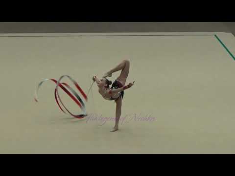 Yulia ISACHANKA (BLR) ribbon - 2018 Corbeil senior AA