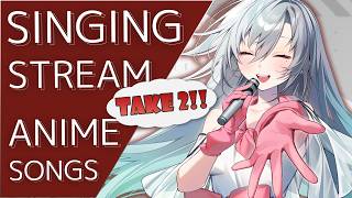 【#歌枠】オール年代アニソン歌枠Take2✌🔥初見さんも大歓迎💚【#皇美緒奈 / #MIONA_LIVE】