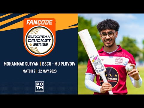 POTM: M.Sufyan - PLO vs PLE | Highlights | FanCode ECS Bulgaria | 22 May 2023 | ECS23.357