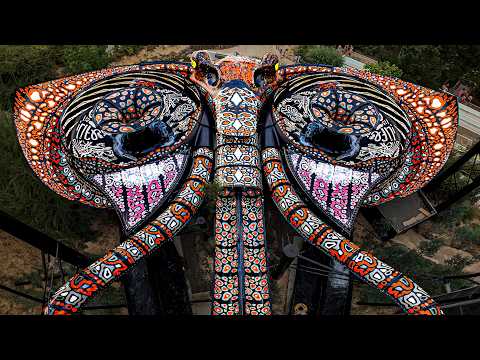 World's FIRST Stingray Waterslide at O'Gliss Waterpark