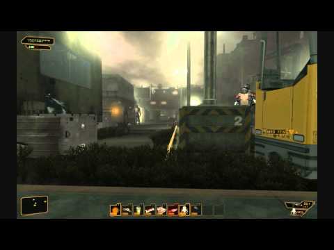 Deus Ex: Human Revolution Ghost/Pacifist Playthrough -Highland Park Part 1 of 2