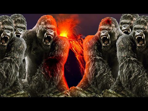 Battle 50 vs 50 - King Khung vs Wolverilla (ARBS - Animal Revolt Battle Simulator)