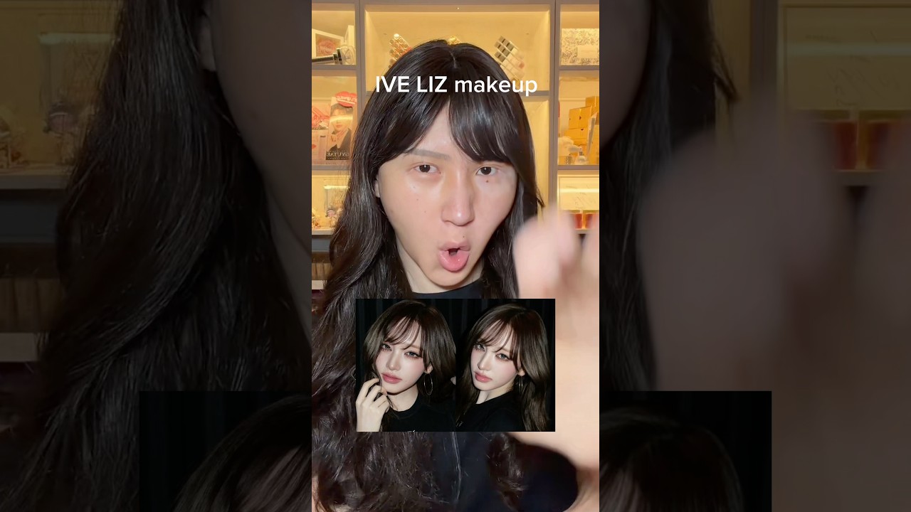 31歳(男)が本気でIVEのリズ風メイクした結果...!!