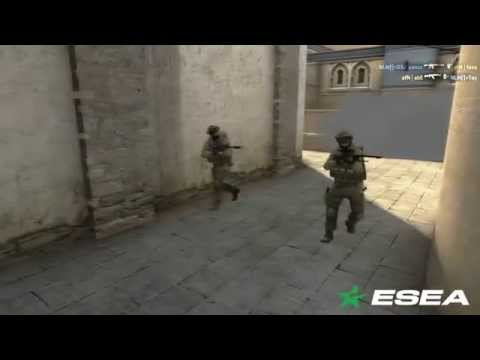 ESL ESEA Pro League: affNity Abe vs Nihilum Nasty 4K Frag Round, Solo de_dust2 Bombsite A Defense