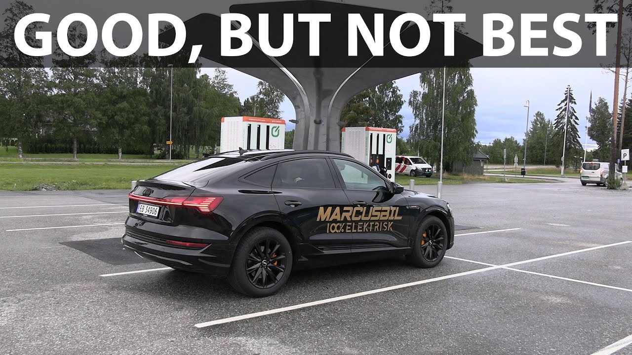 Audi e-tron 50 Sportback acceleration and noise test