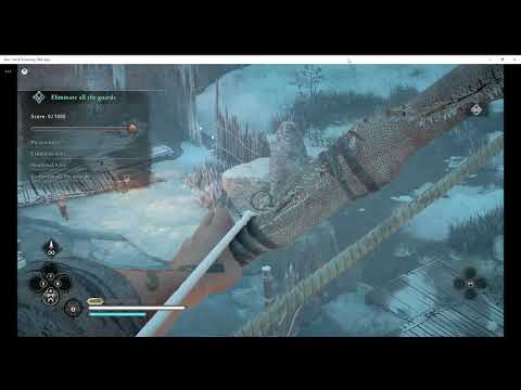 AC Valhalla - Templebrough Fort (Wolf) - 5 Explosive Kills in 1 Shot