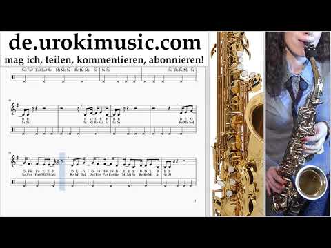 Saxophonunterricht Tenor Childish Gambino - Feels Like Summer Noten Lernen um-i995