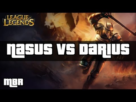 Riot K9 Nasus Vs Darius (Grasp Of The Undying) | League Of Legends | HD