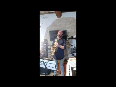 Paul Creston - Sonata for Sax and Piano - 2nd movement - Massimo Valentini sax - quarantine period