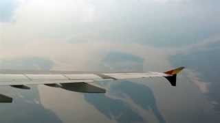 preview picture of video 'Asiana Airlines A321-231 flight OZ571 taxiing and departure from Khabarovsk Novy'