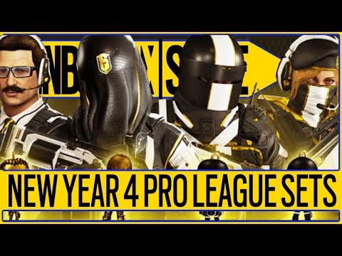 🔥NEW🔥 Year 4 Exclusive Pro League Sets Tachanka IQ Warden And Nokk Rainbow 6 Siege Ember Rise DLC