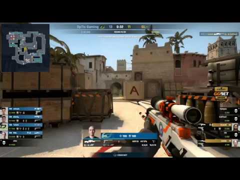 GL Scream sick ACE clutch vs OpTic Gaming (mirage)