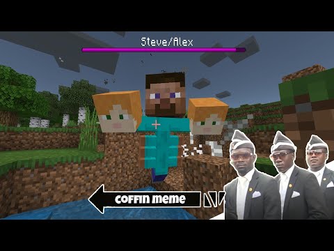 Coffin Meme but It's CURSED Part 6 - Minecraft