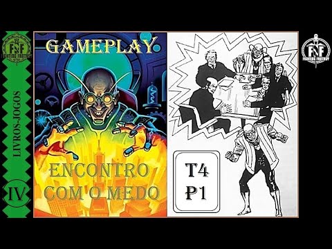 0163 Fighting Fantasy | ENCONTRO MARCADO COM O MEDO | T4P1 | Gameplay || Depósito GeeK