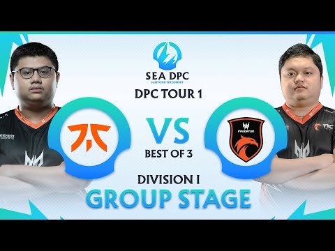 TNC Predator vs Fnatic Game 1 (BO3) | DPC SEA Tour 1 : Division I
