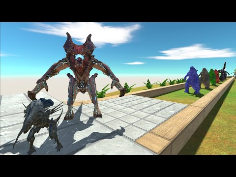 - NEW UNIT! RAIJIN AND XENOMORPH DEATH RUN  - Animal Revolt Battle Simulator