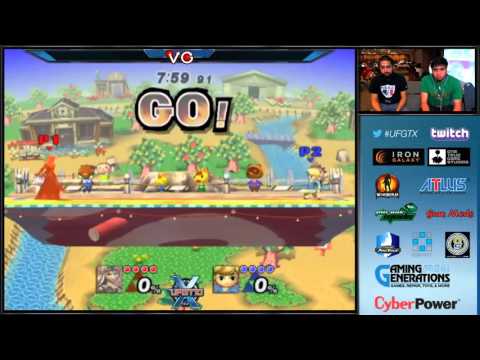 UFGTX - Knubs (Zelda) vs. Ashtray (Sonic/Toon Link)