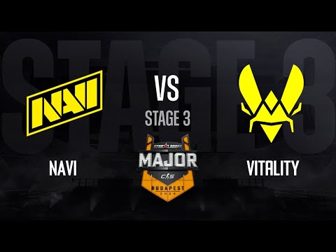 NAVI vs Vitality | StarLadder Budapest Major 2025 - STAGE 3 - Day 3