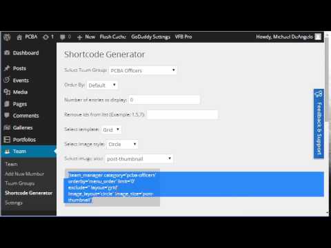 PCBA: How to group members on the board member page