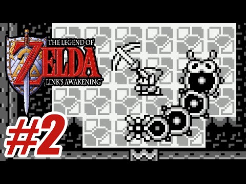 The Legend of Zelda: Link's Awakening (GB) Walkthrough Part 2 - Tail Cave