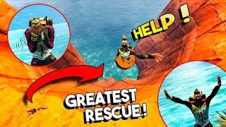 Fortnite : Muselk attempts the greatest rescue mis