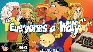 EVERYONE'S A WALLY – Commodore 64 (1985) | Classic Arcade Adventure with Wally Week