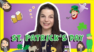 English ST. PATRICK'S DAY Words with Alisha