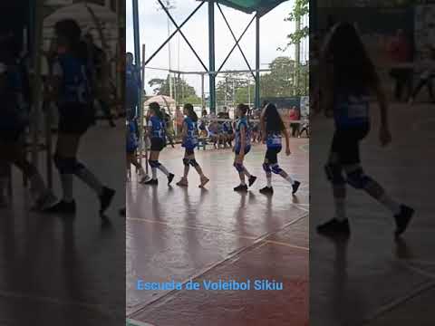 Escuela de Voleibol Sikiu activos desde Sarare Simón Planas estado Lara Venezuela