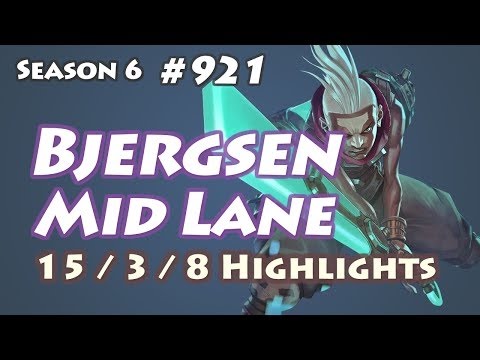 TSM Bjergsen - Ekko vs Cassiopeia - KR LOL SoloQ Highlights