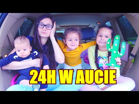 SCARY STORIES - 24H IN THE CAR WITH MOM AND SIBLINGS!
